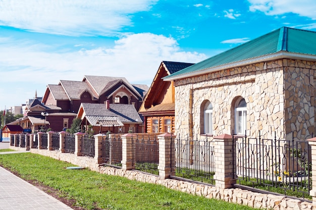 Orenburg. villaggio nazionale