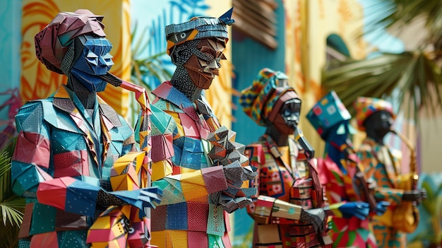 Origami Dakar Street Art e Scena Musicale