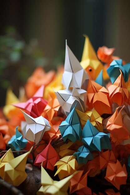 origami del giorno di Pasqua