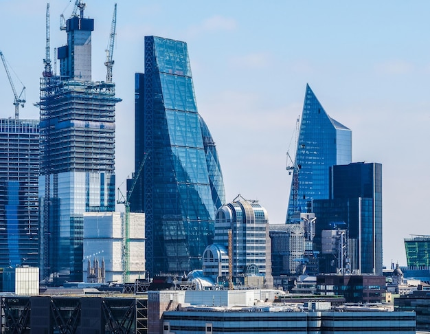 Orizzonte della città di Londra di HDR