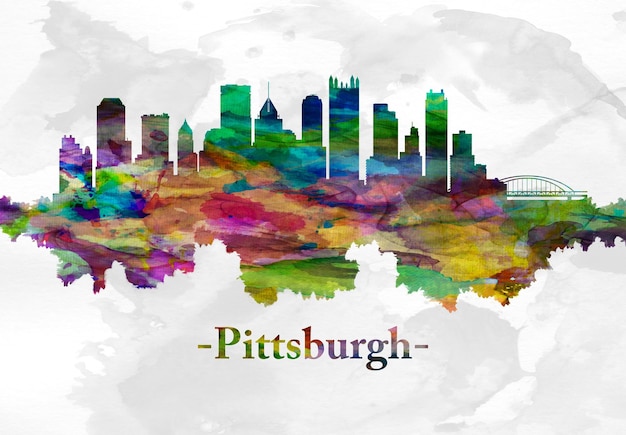 Orizzonte di Pittsburgh Pensilvania