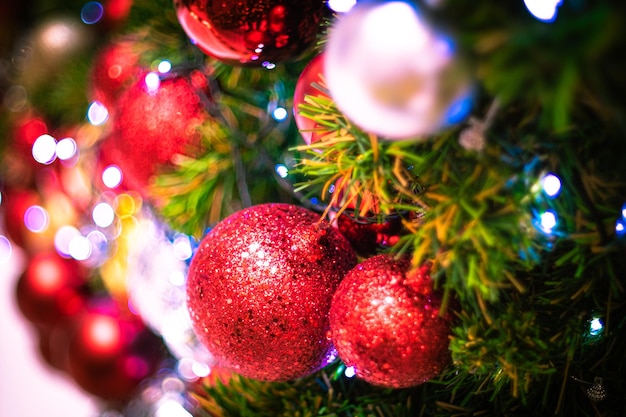 Ornamenti di Natale baubles Bulbo di Natale o bolle di Natale decorano l'albero