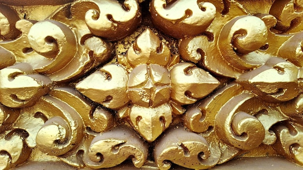 Ornamento d'oro disegno antico