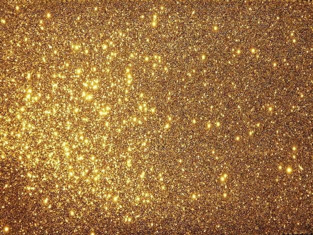 Oro giallo Glitter Texture.Textured Shimmer Background.Frame design.Decor.Carta di Capodanno. Fai da te