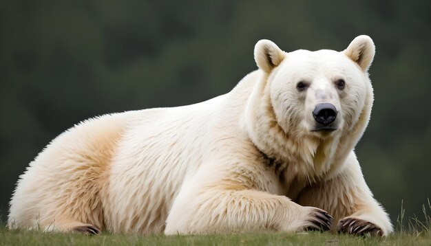 Orso isolato su sfondo bianco