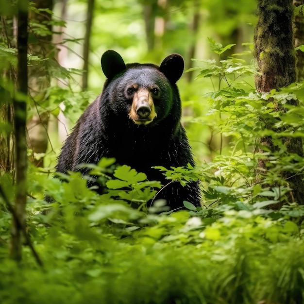 Orso nella foresta