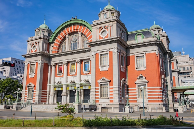 OSAKA, GIAPPONE - 12 maggio 2018 - Sala pubblica centrale della città di Osaka