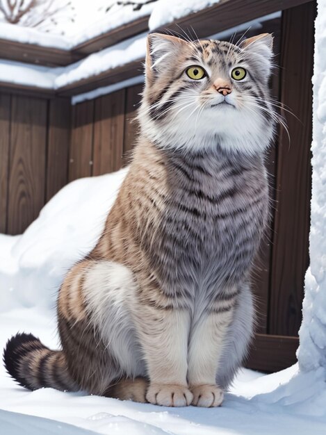 Otocolobus manul cat per la carta da parati mobile