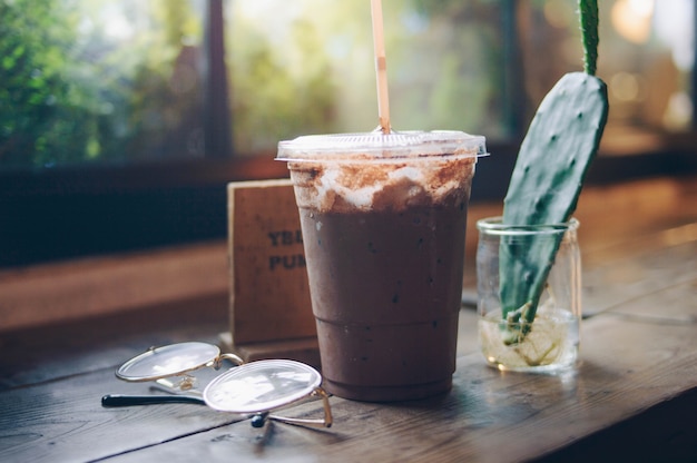 Ottimo caffè da degustazione su bastone di legno