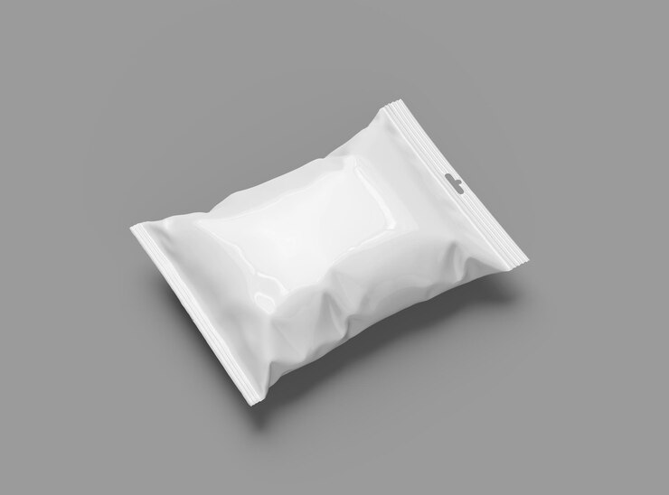 Pacchetto 3D realistico per cibo, snack, patatine, biscotti, arachidi e caramelle su uno sfondo chiaro