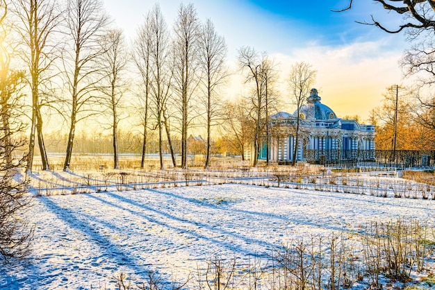 Padiglione della Grotta a Carskoe Selo Pushkin sobborgo di San Pietroburgo Russia