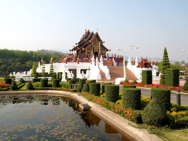 Padiglione reale, Chiang Mai, Tailandia