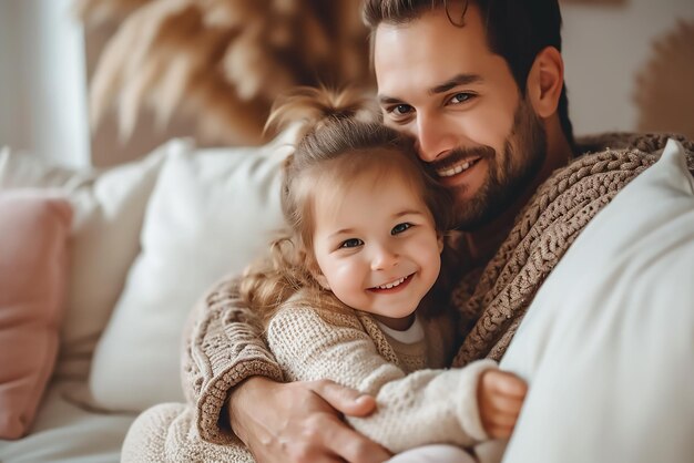 Padre con il suo bambino