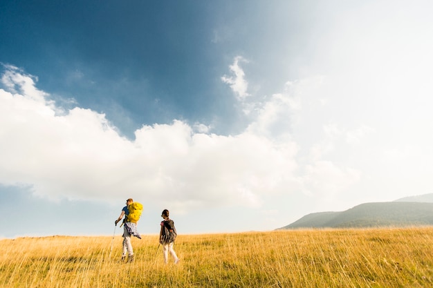 Padre e figlia escursioni