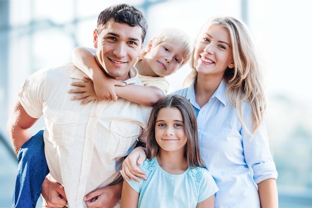 Padre, madre e figli