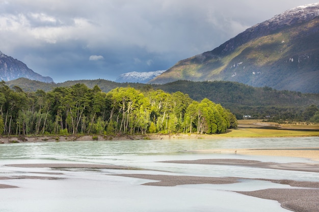 Paesaggi della Patagonia nel sud dell'Argentina