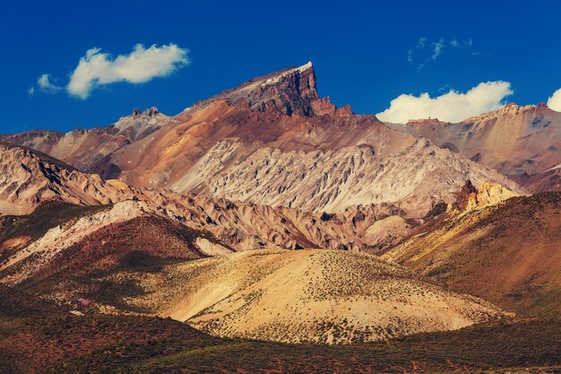 Paesaggi della Patagonia nel sud dell'Argentina