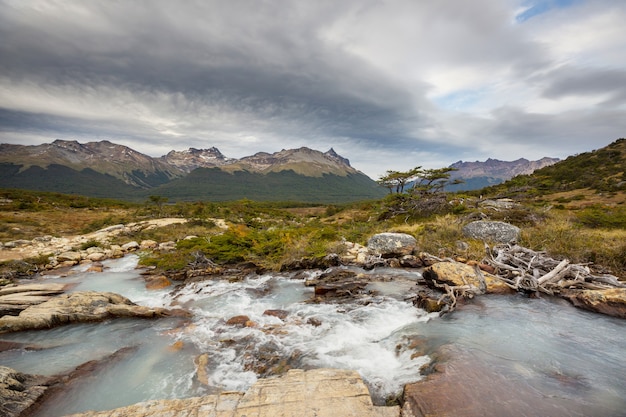 Paesaggi della Patagonia nel sud