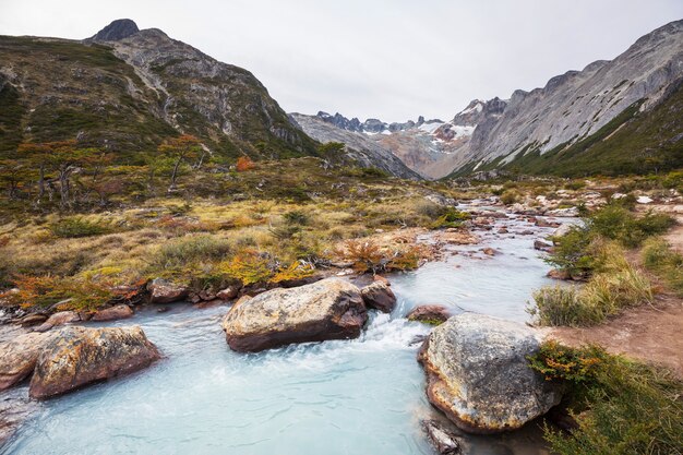 Paesaggi della Patagonia nel sud