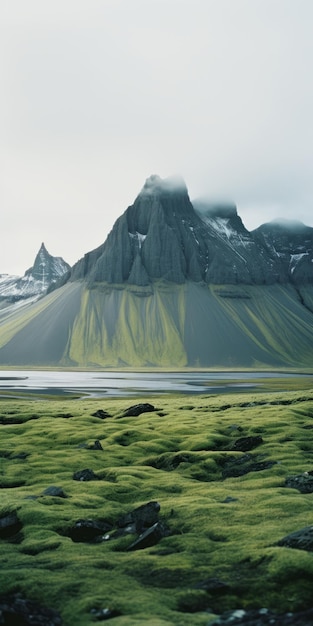 Paesaggi di fantasia esotici che catturano la bellezza mozzafiato dell'Islanda