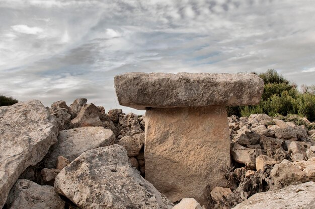 Paesaggi di minorca nelle isole baleari spagna