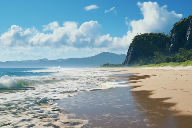 Paesaggi di spiaggia in Brasile