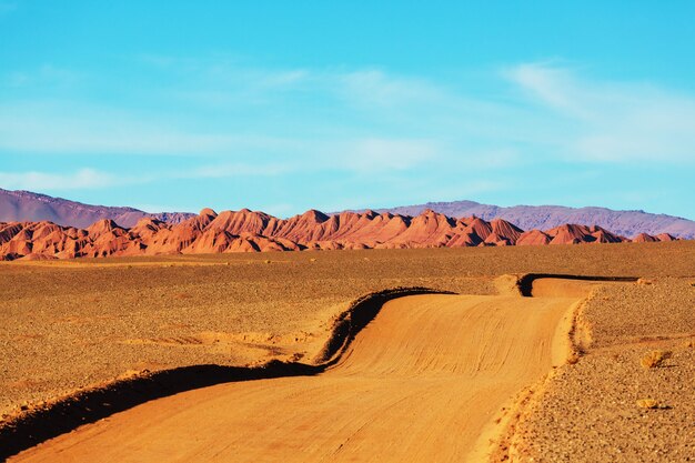 Paesaggi panoramici del nord dell'Argentina