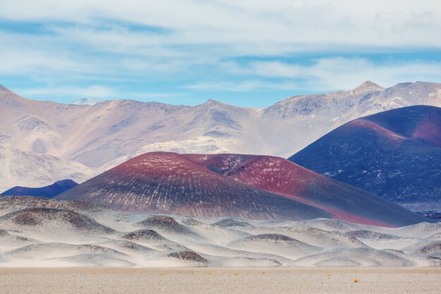 Paesaggi panoramici del nord dell'Argentina