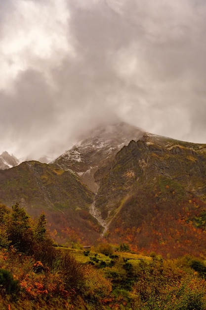 Paesaggi rurali all'interno delle asturie