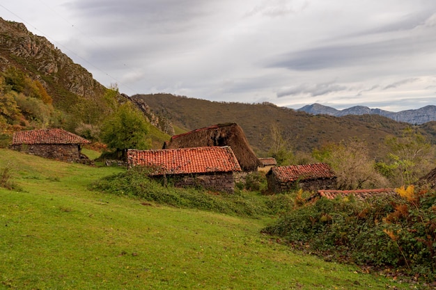 Paesaggi rurali all'interno delle asturie