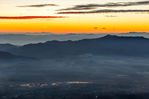 Paesaggio a Doi Luang Chiang Dao