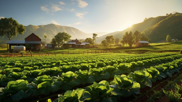 Paesaggio agricolo sostenibile