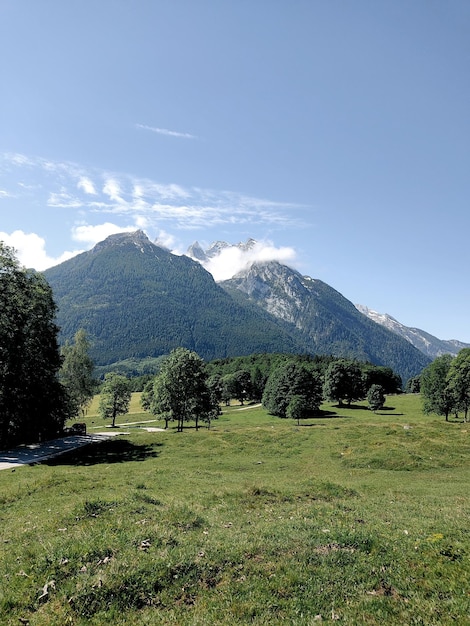 paesaggio alpino a Berchtesgaden Land Germania