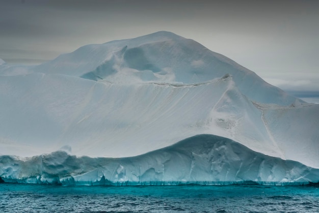 Paesaggio antartico polo sud Antartide