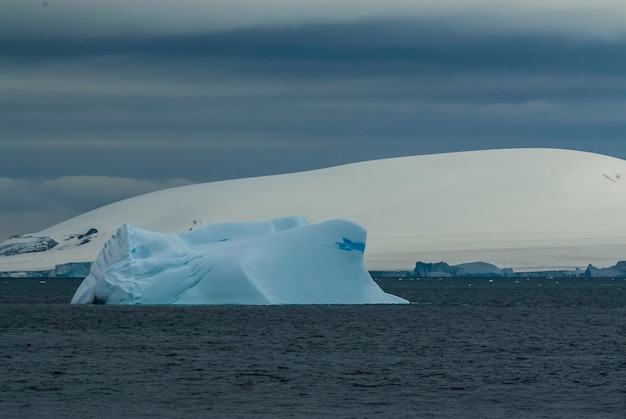 Paesaggio antartico polo sud Antartide