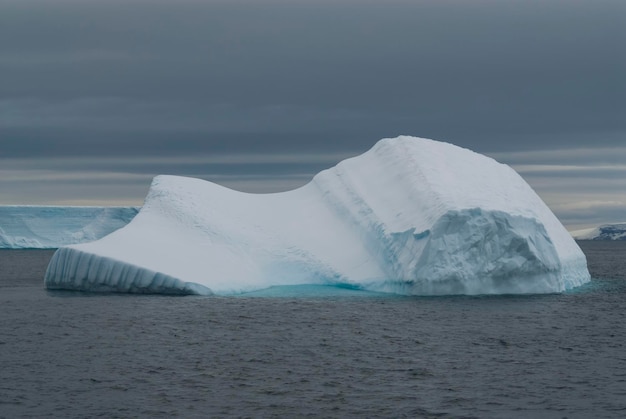 Paesaggio antartico polo sud Antartide