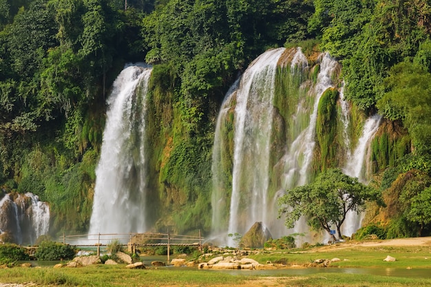 Paesaggio cascata