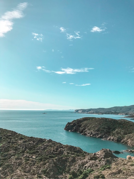 Paesaggio con vista sul mare