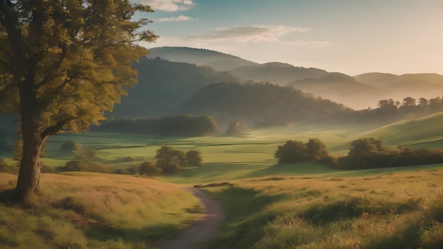 Paesaggio d'epoca sullo sfondo molto figo