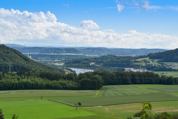 Paesaggio dagli Asburgo, Svizzera