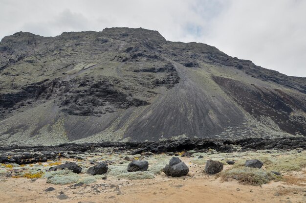 Paesaggio del deserto a Tenerife Canarie Spagna