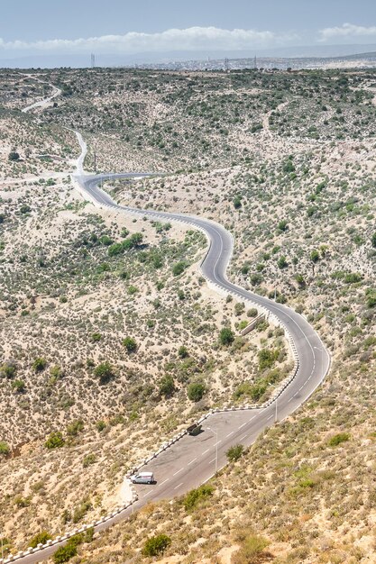 Paesaggio del Marocco in estate Africa occidentale