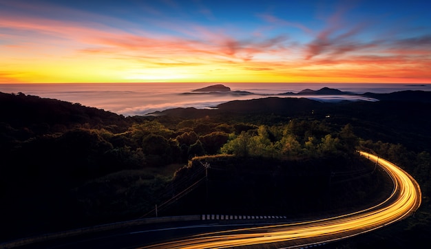 Paesaggio del parco nazionale di Doi Inthanon