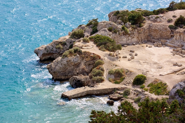 Paesaggio del Santuario di Hera in Grecia