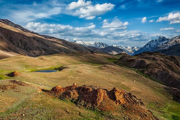 Paesaggio dell'Himalaya in Himalaya