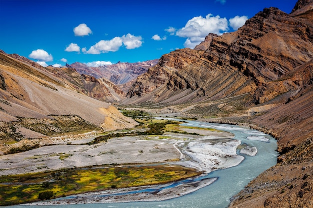 Paesaggio dell'Himalaya in Himalaya