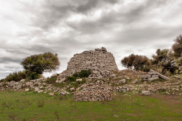 Paesaggio dell'interno di minorca isole baleari spagna