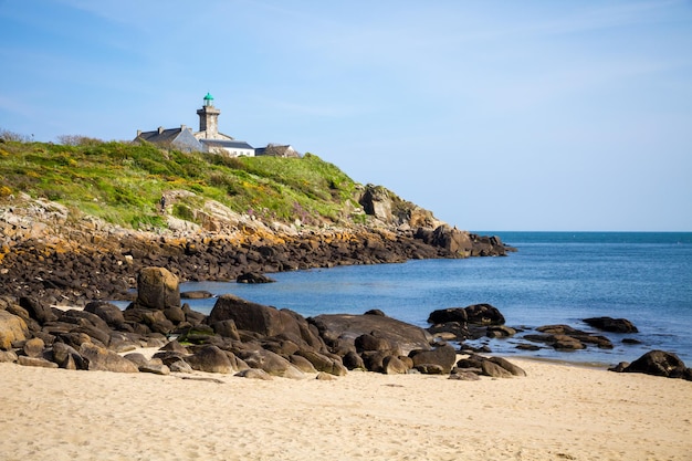 Paesaggio dell'isola di Chausey in Bretagna Francia