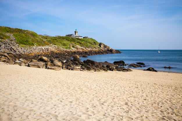 Paesaggio dell'isola di Chausey in Bretagna Francia