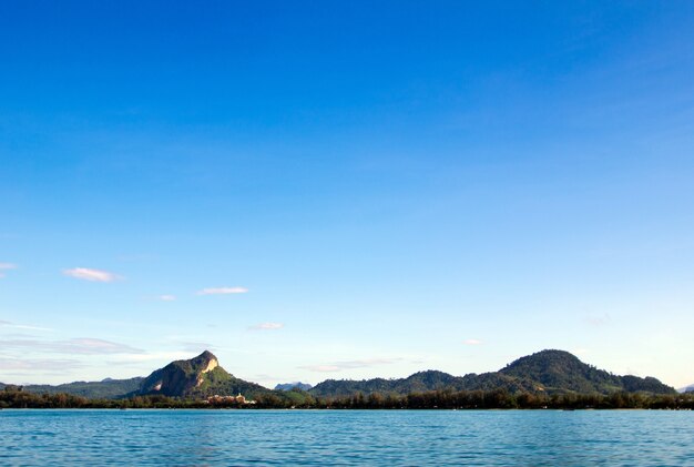 Paesaggio dell'isola tropicale della Thailandia